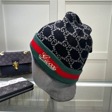 gucci chanel logo hat|Gucci beanie hat.